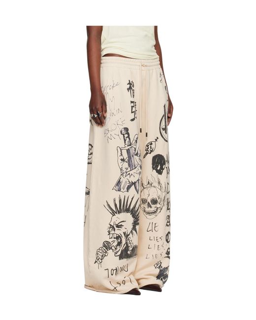 Lu'u Dan Natural Bontan Sweatpants for men