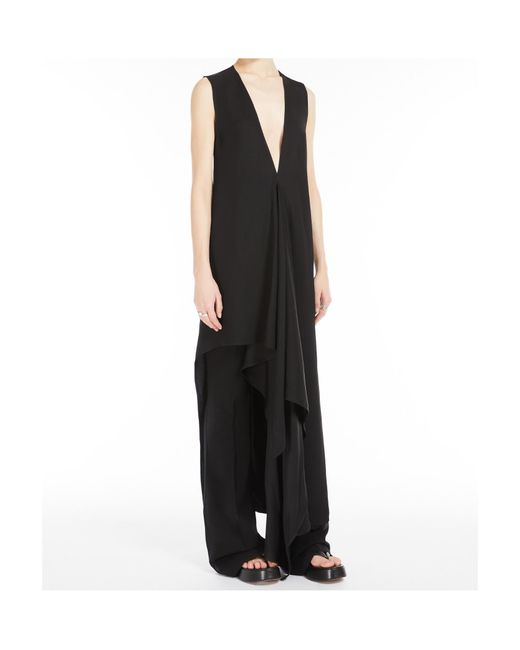 Sportmax Black Acline1234 Dress
