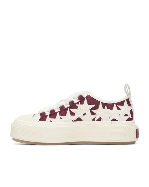 Amiri Pink Ma Low-Top Lace-Up Casual Sneakers