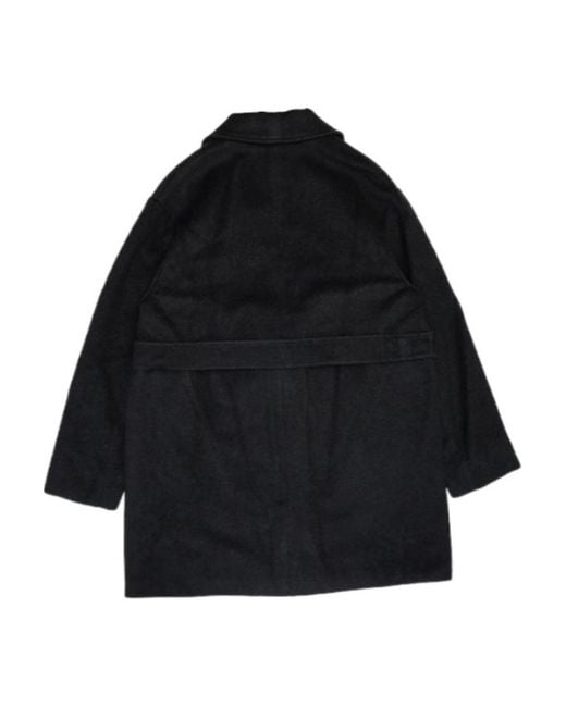 Max Mara Black Lapel Coat