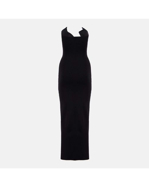 Christopher Esber Black Strapless Dress