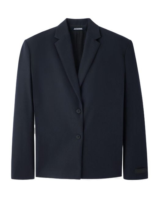 Jacquemus Blue The Carrée Jacket