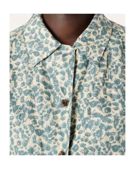 Loro Piana Green Printed Dress