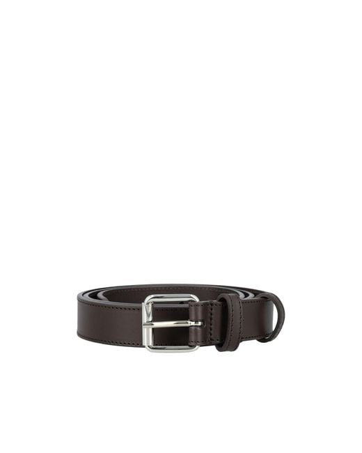 Comme des Garçons White Comme Des Garçons Buckle Fastened Belt for men