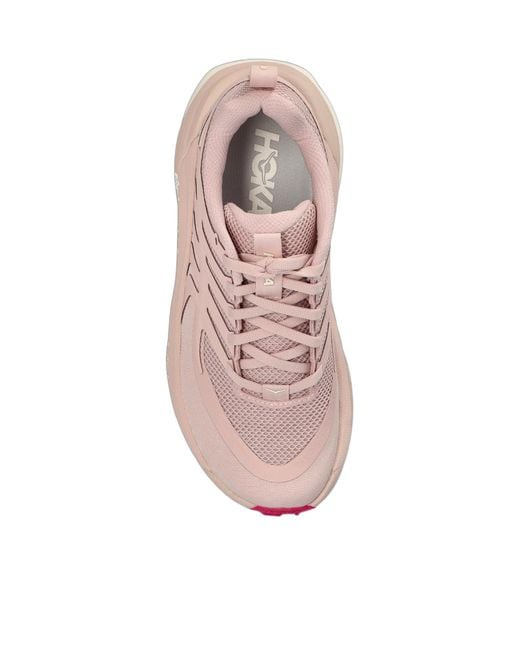 Hoka One One Pink 'Stinson 8' Sports Shoes