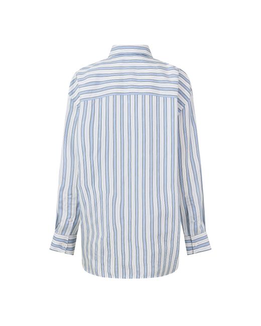 Gucci Blue Simple Short-Sleeved Shirt