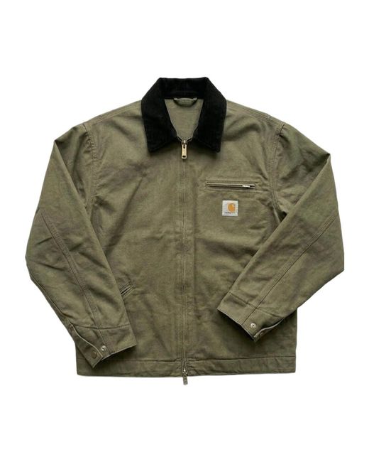 Carhartt Green Og Detroit Zip Jacket for men