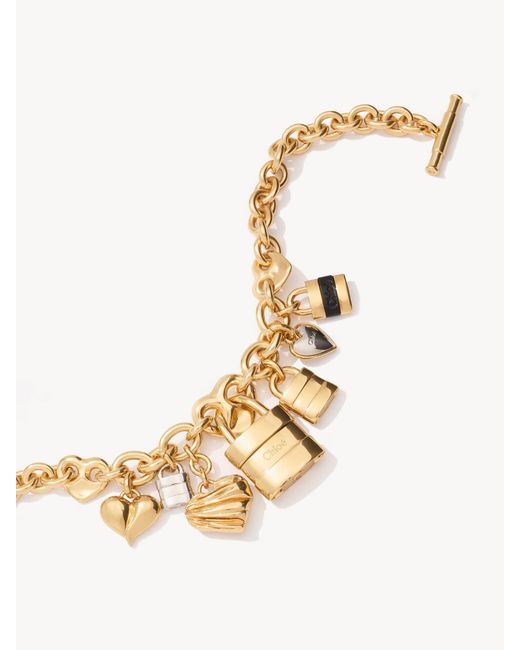 Chloé Metallic The Paddington Necklace