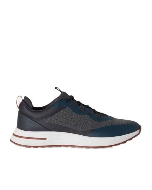Loro Piana Black Week-End Walk Sneakers for men
