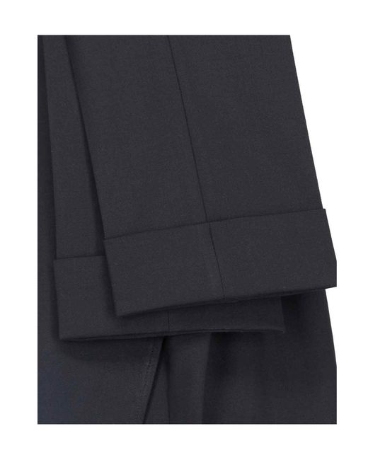 Incotex Blue Cuffed Trousers