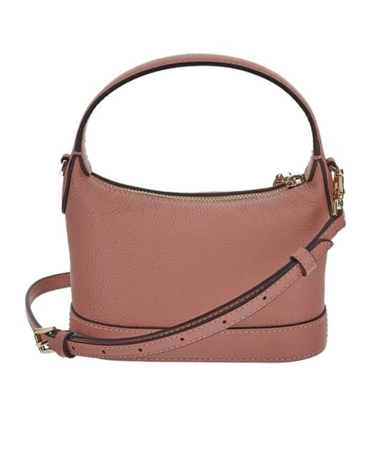 MICHAEL Michael Kors Pink Logo Lettering Shoulder Bag