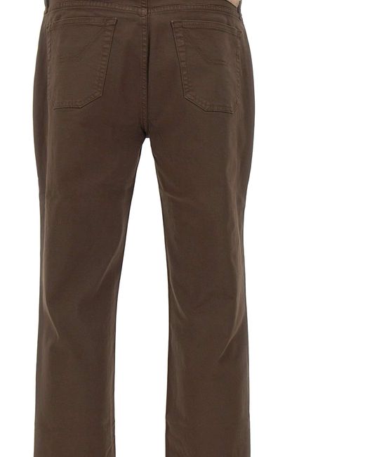 Jeckerson Brown Trousers for men