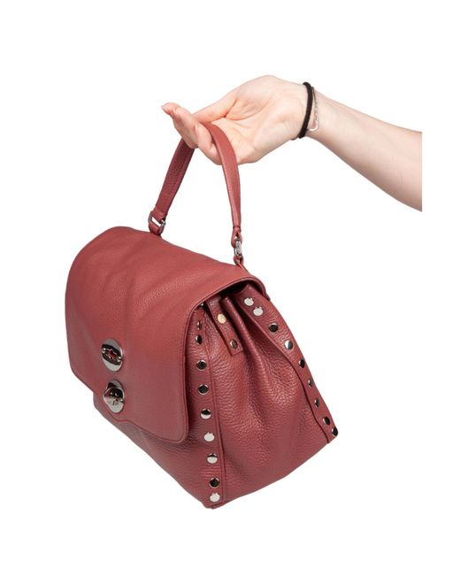Zanellato Pink Turnlock Shoulder Bag
