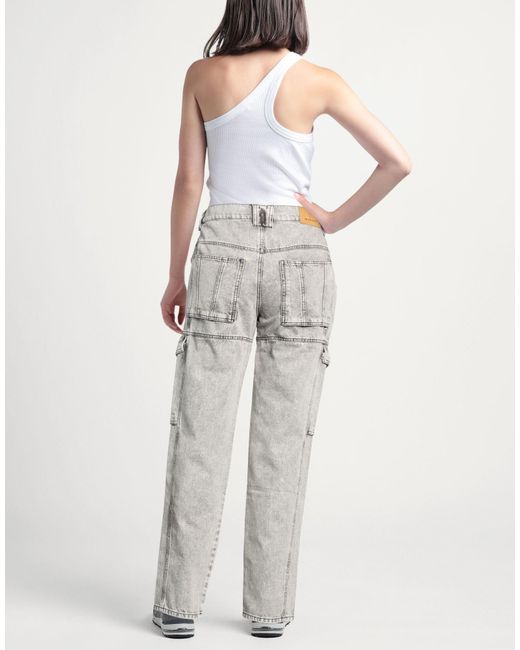 Isabel Marant Gray Denim Trousers