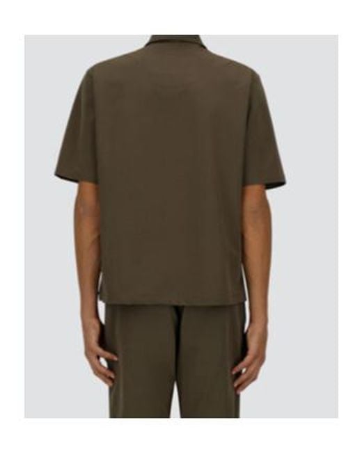 Herno Gray Seer-Crease Shirt for men
