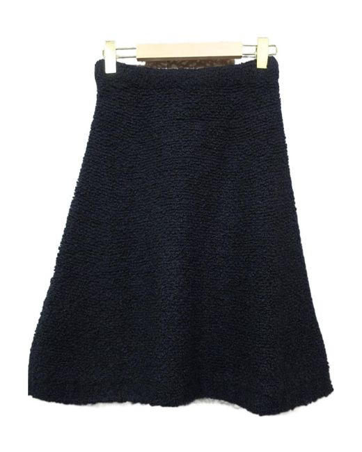 Prada Black A-Shaped Skirt