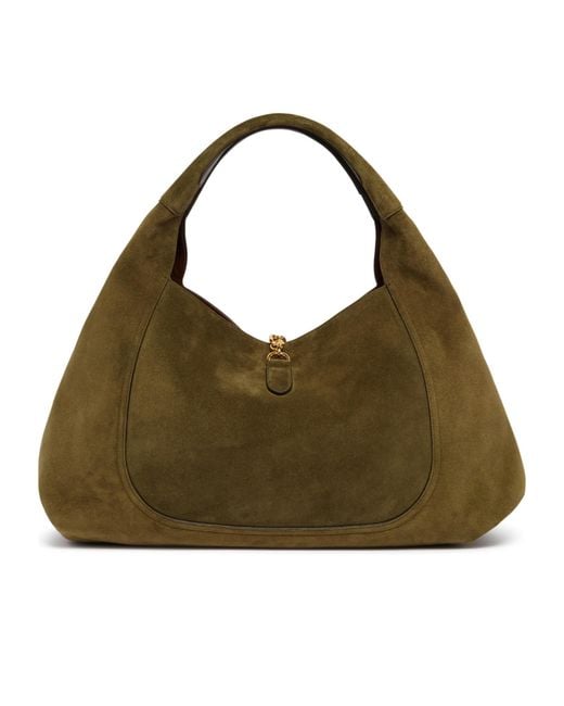 Gucci Green Softbit Maxi Shoulder Bag