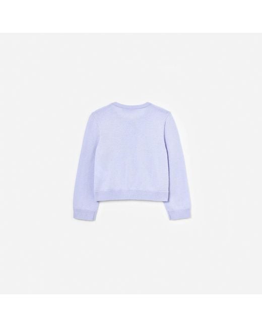 Self-Portrait Blue Pullover Pf26-737C- 0