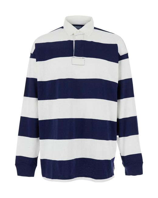 Polo Ralph Lauren Blue Cotton Polo Shirt for men