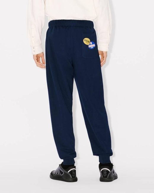 KENZO Blue Fruit Stickers' Classic Jog Pant for men