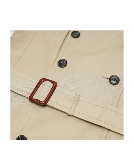 Weekend by Maxmara Natural Double-Breasted Trench Coat