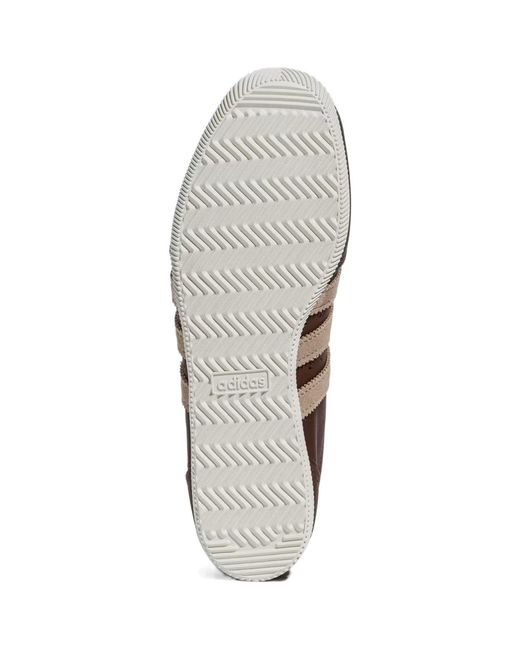 Adidas Originals Brown Lace-Up Sneakers