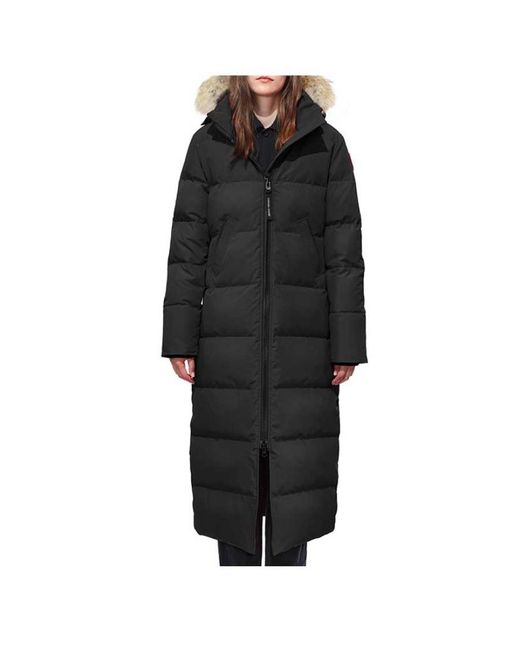 Canada Goose Black Hooded Down Jacket
