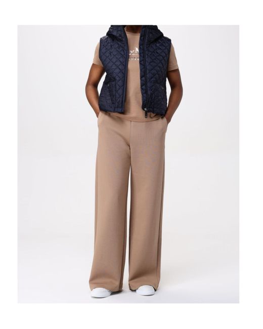 Max Mara Blue Hooded Vest