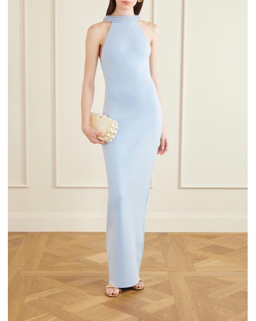 Cult Gaia White Cassidy Backless Dress