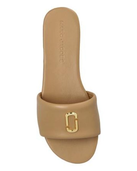 Marc Jacobs White Round Toe Slippers