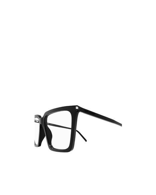 Saint Laurent White Eyewear Sl 474 Optical Glasses