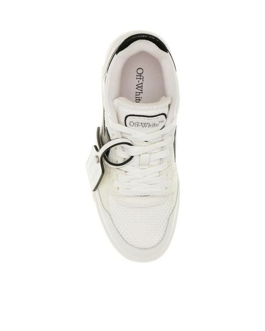 Off-White c/o Virgil Abloh White Slim Out Of Office Lace-Up Sneakers