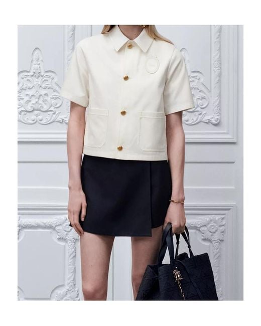 Dior Natural Blazers And Vests