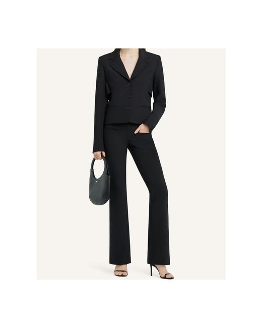 Courreges Blue Courrèges Single-Breasted Tailored Jacket