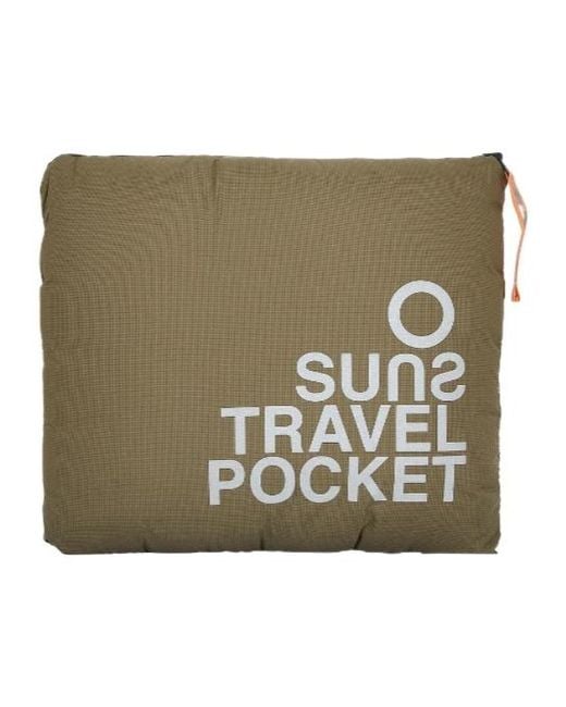 Sun 68 Green Quilted Jacket for men