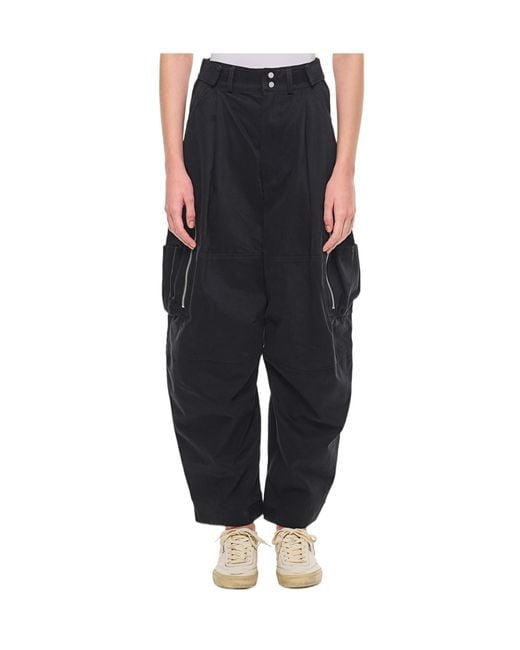 Mordecai Black Cargo Casual Pants