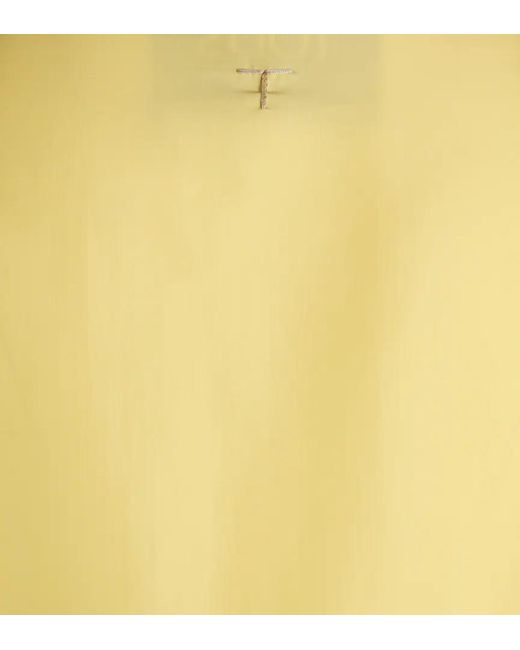 Tod's Yellow Long-Sleeved Casual Jacket