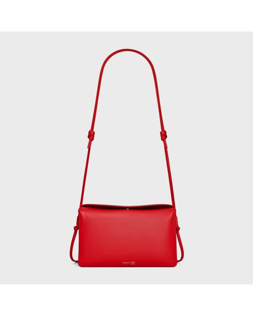 Céline Red Trio Flap