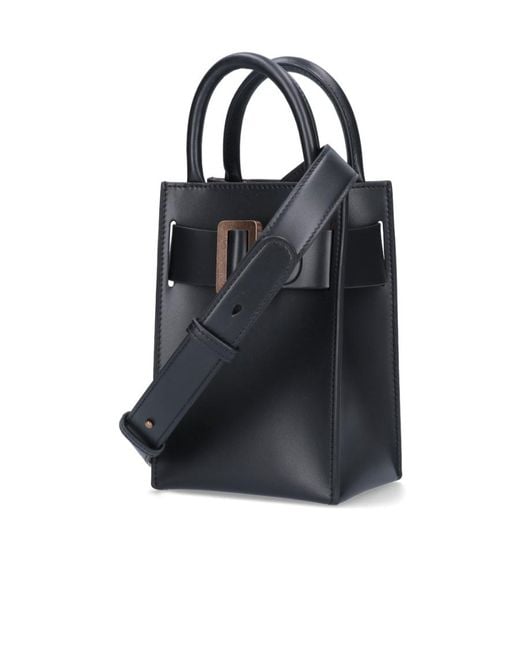 Boyy Black Bobby Leather Tote Bag