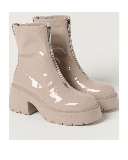 Liu Jo Natural Carrie 26 Ankle Boots
