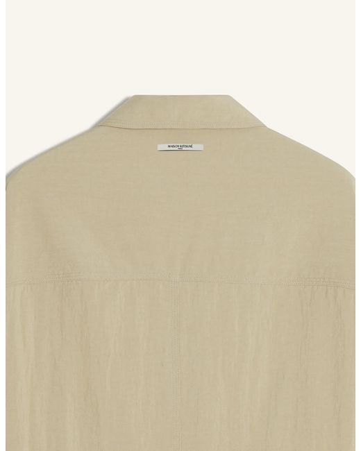 Maison Kitsuné Natural Maison Kitsuné Zipped Jacket for men