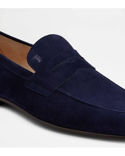 Tod's Blue Slip-On Loafers for men