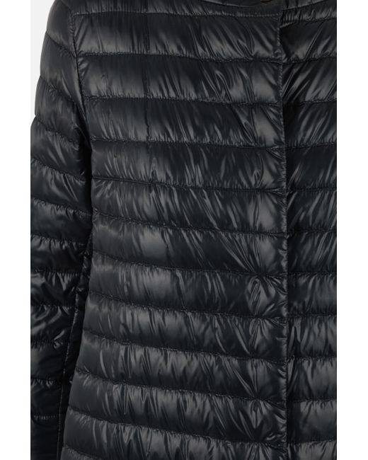 Herno Black Quilted Down Jacket