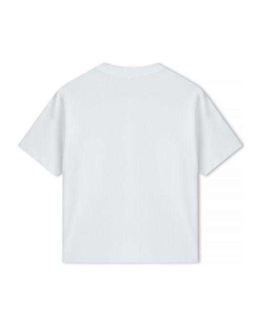 Tommy Hilfiger White Logo Crew Neck T-Shirt