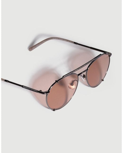 Brunello Cucinelli Pink Full-Rim Sunglasses