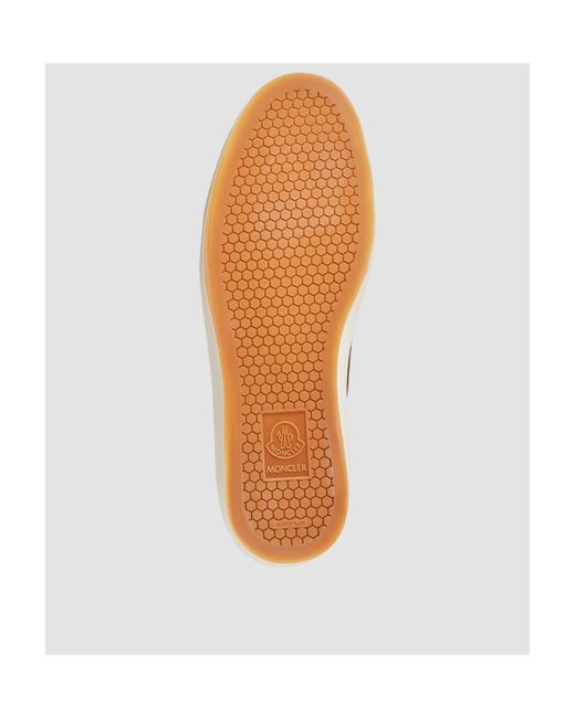Moncler Brown Monclub Low Top Sneakers for men