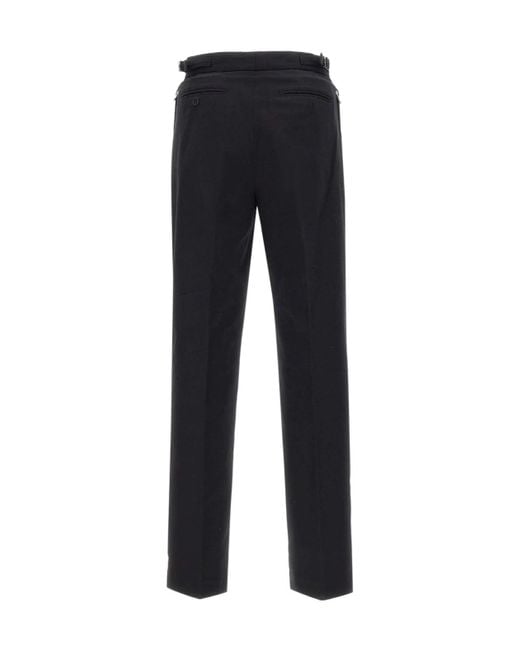 Casablanca Blue Zipper Pocket Slacks for men