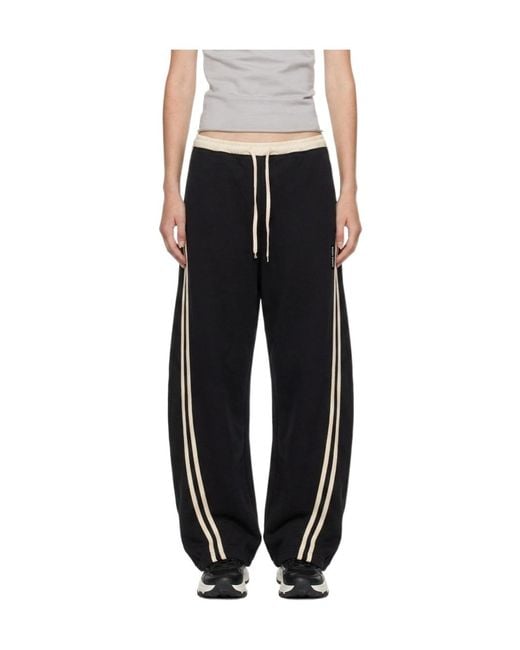 Marissa Chiara Black Drawstring Sweatpants