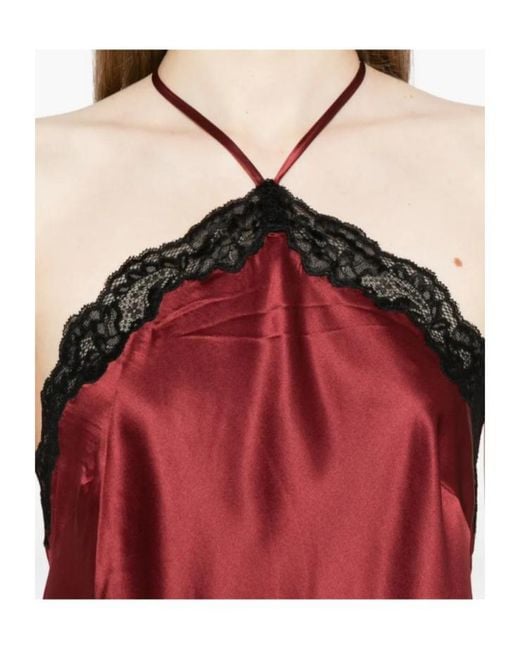 Reformation Red Aara Dress