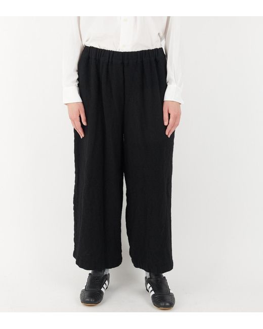 Comme des Garçons Black Elastic Waist Casual Pants